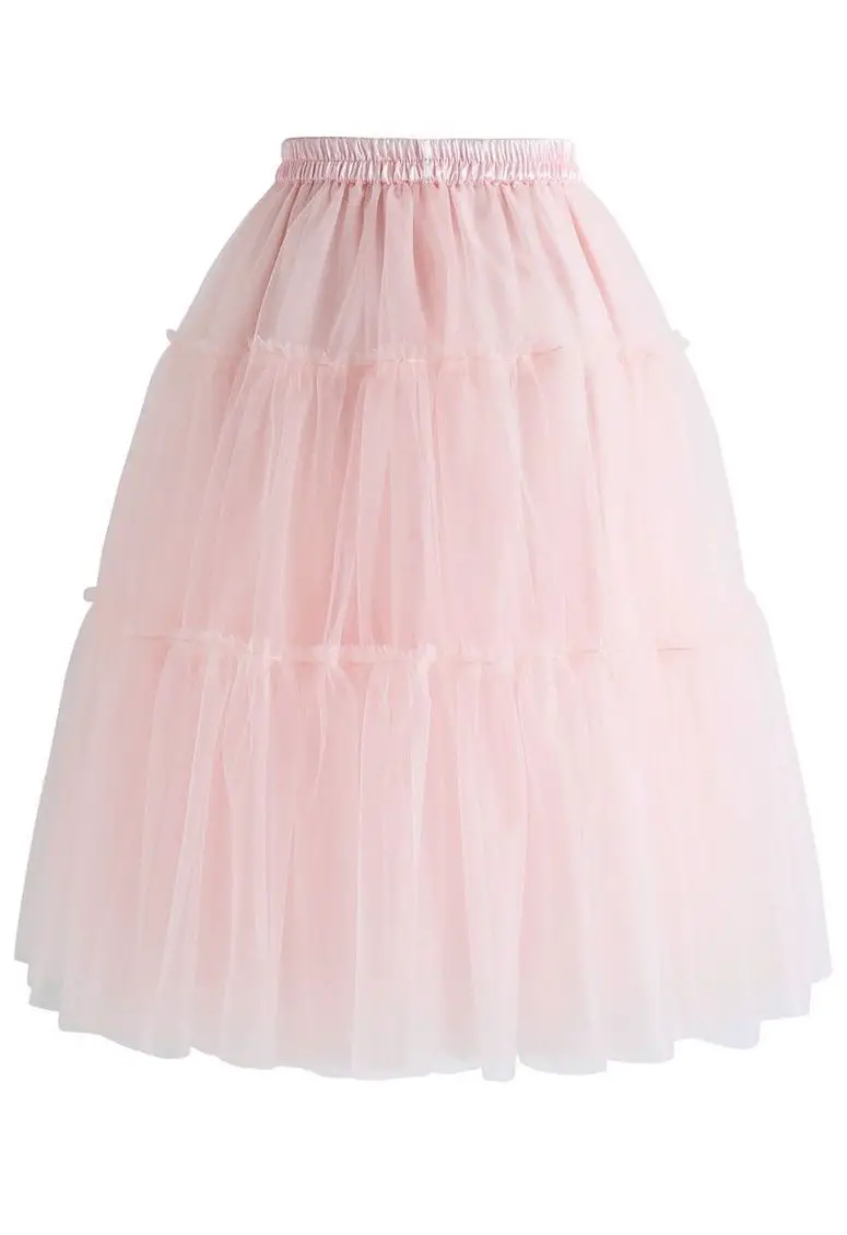 Pink Tulle Skirts