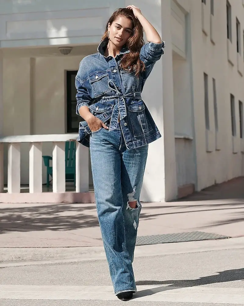 Denim Jacket with Jeans