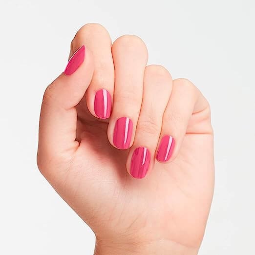 Classic HOT PINK NAILS