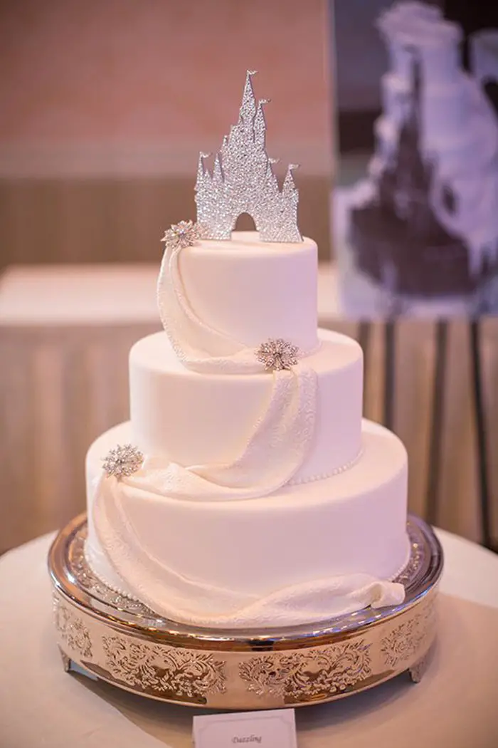 The Ultimate Disney Wedding Cake...