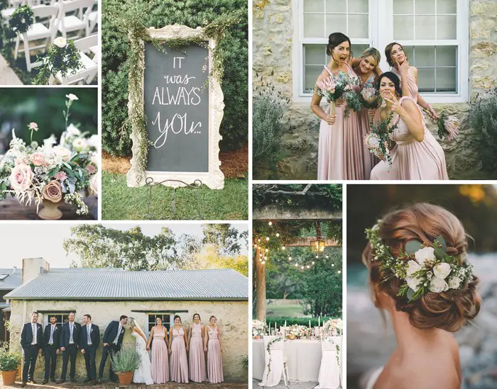 Venue Brotherhood Winery / Cake Flour & Flourish / Flowers photographed via Braedon Photography