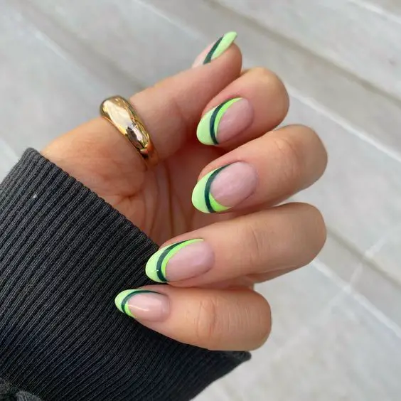 Abstract Nail Designs