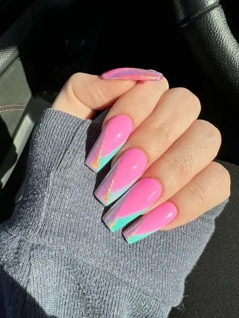 Malibu Barbie Nails