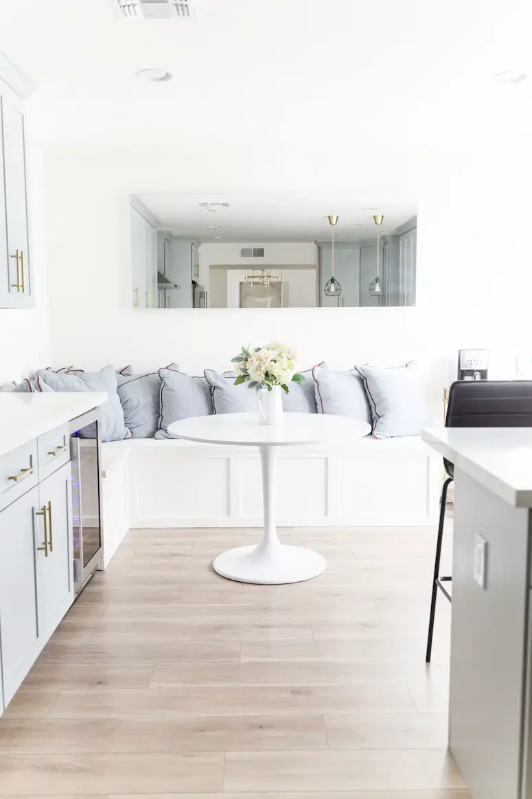 Laying Out Our Grey Blue Kitchen