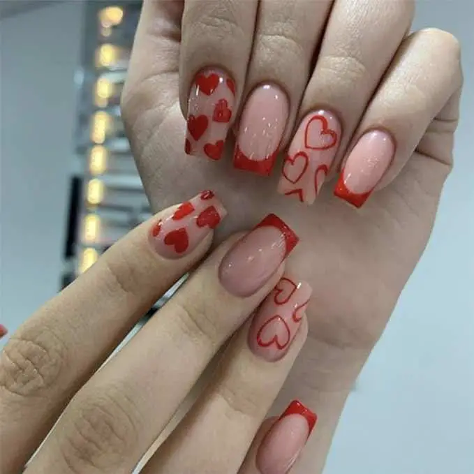 Heart Nail Designs