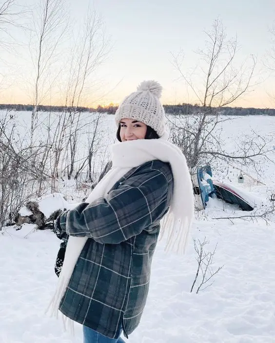 Layering Scarves for Ice Skating Outfits