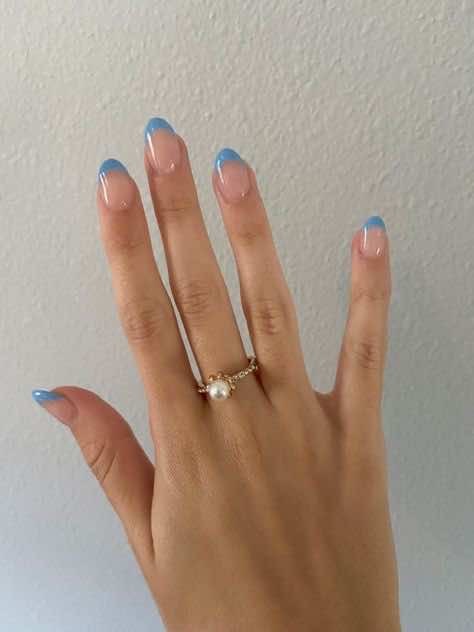 French Tip Summer Nail Ideas