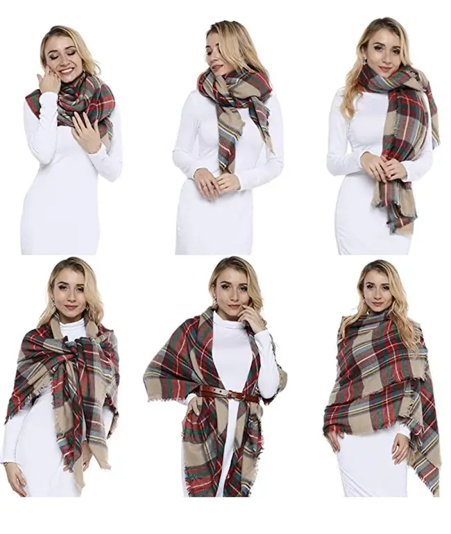 Try a Blanket Scarf