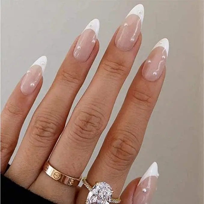 French Tip Summer Nail Ideas