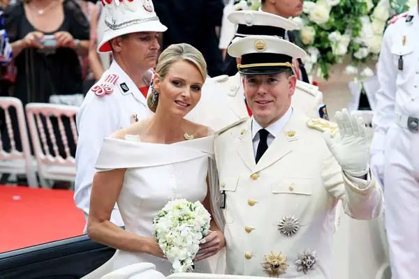 Charlene Wittstock and Albert II, Prince of Monaco