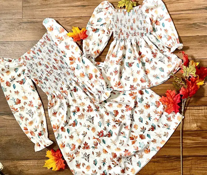 Etsy Matching Thanksgiving Outfits