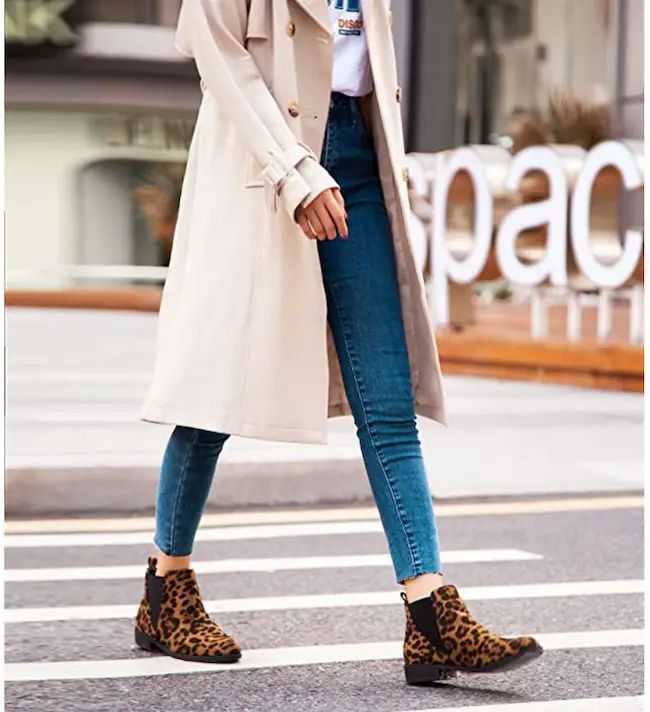 How to Wear Leopard Print Boots with Jeans