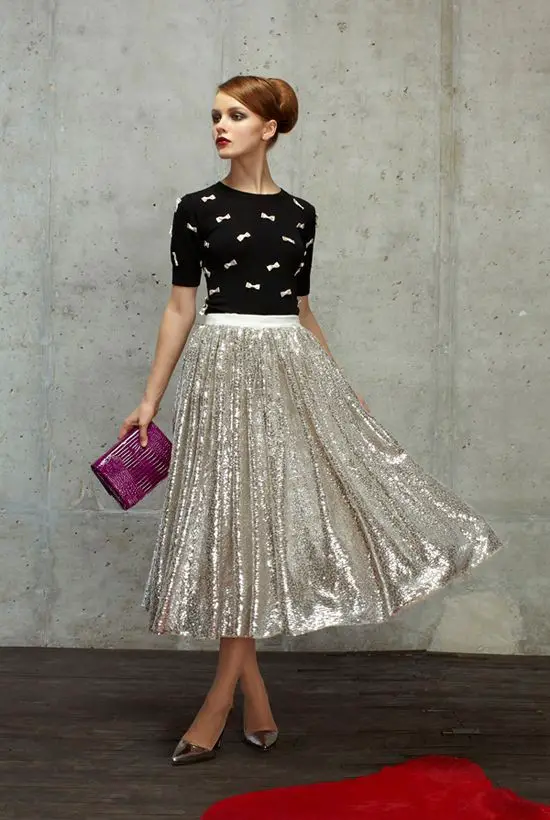 20 Gorgeous Ways to Wear a Midi Skirt