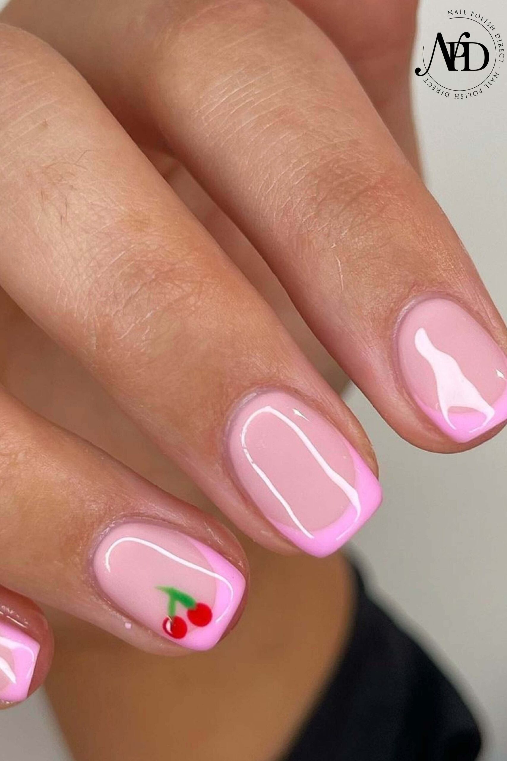 French Tip Summer Nail Ideas