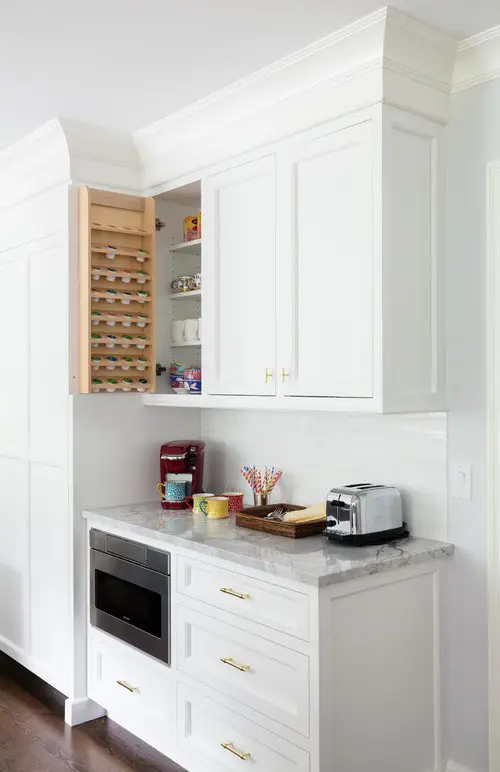 Hidden Keurig Organizer