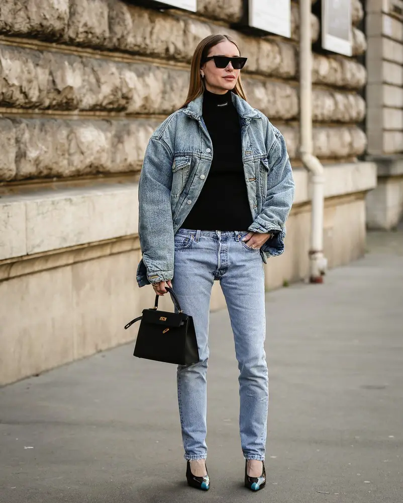 Denim Jacket with Jeans