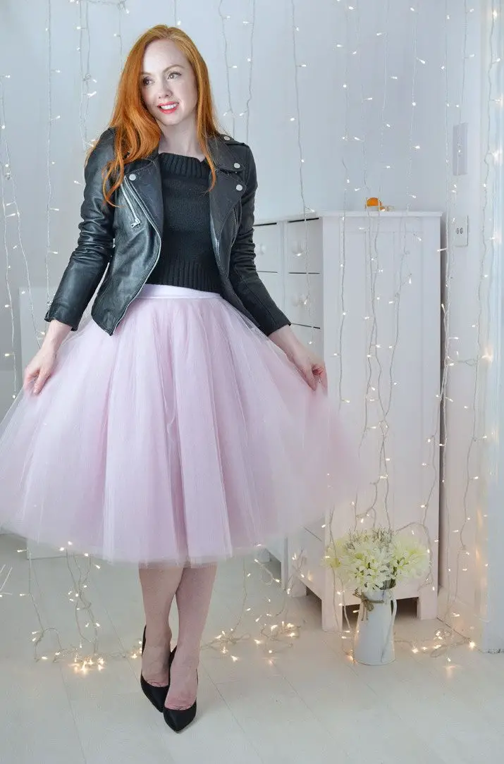 Pink Tulle Skirts