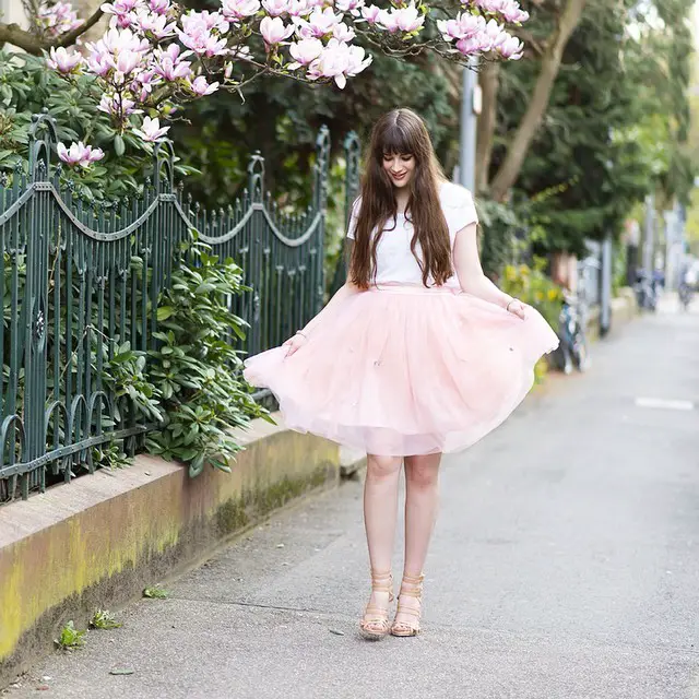 Pink Tulle Skirts