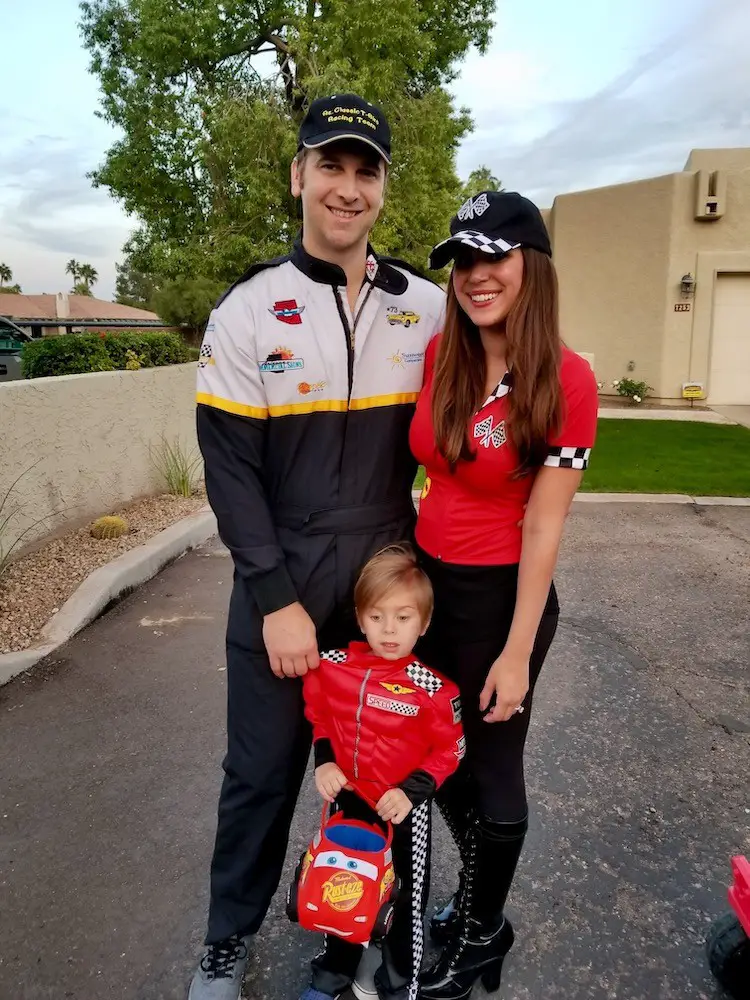 Race Car Driver Family Costume