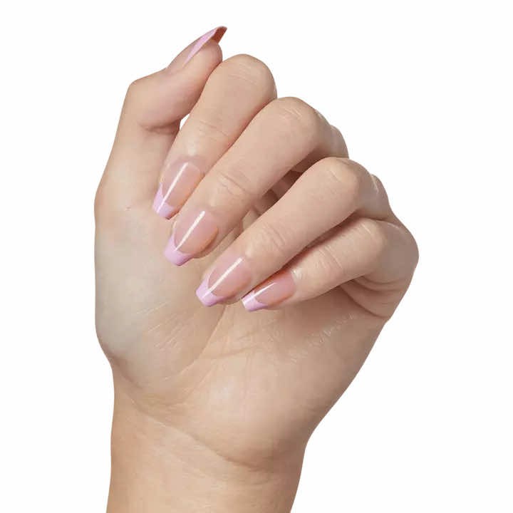 French Tips with a Valetine’s Twist