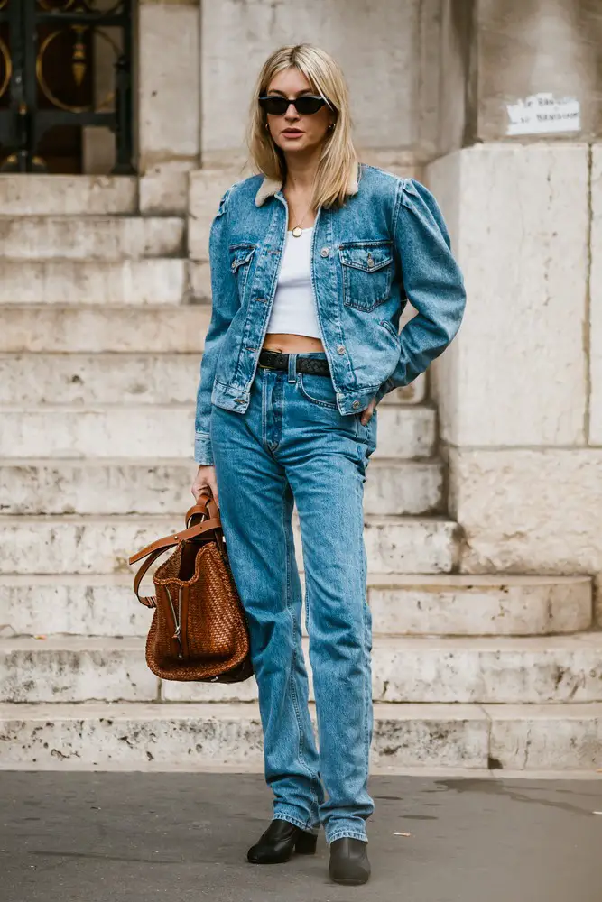 Denim Jacket with Jeans