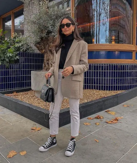 Oversized Blazers and Coats to Wear With Skinny Jeans