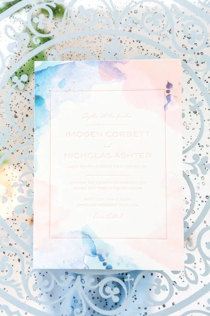 Beach Wedding Invitations