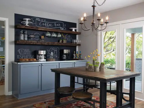 Farmhouse Coffee Bar Idea