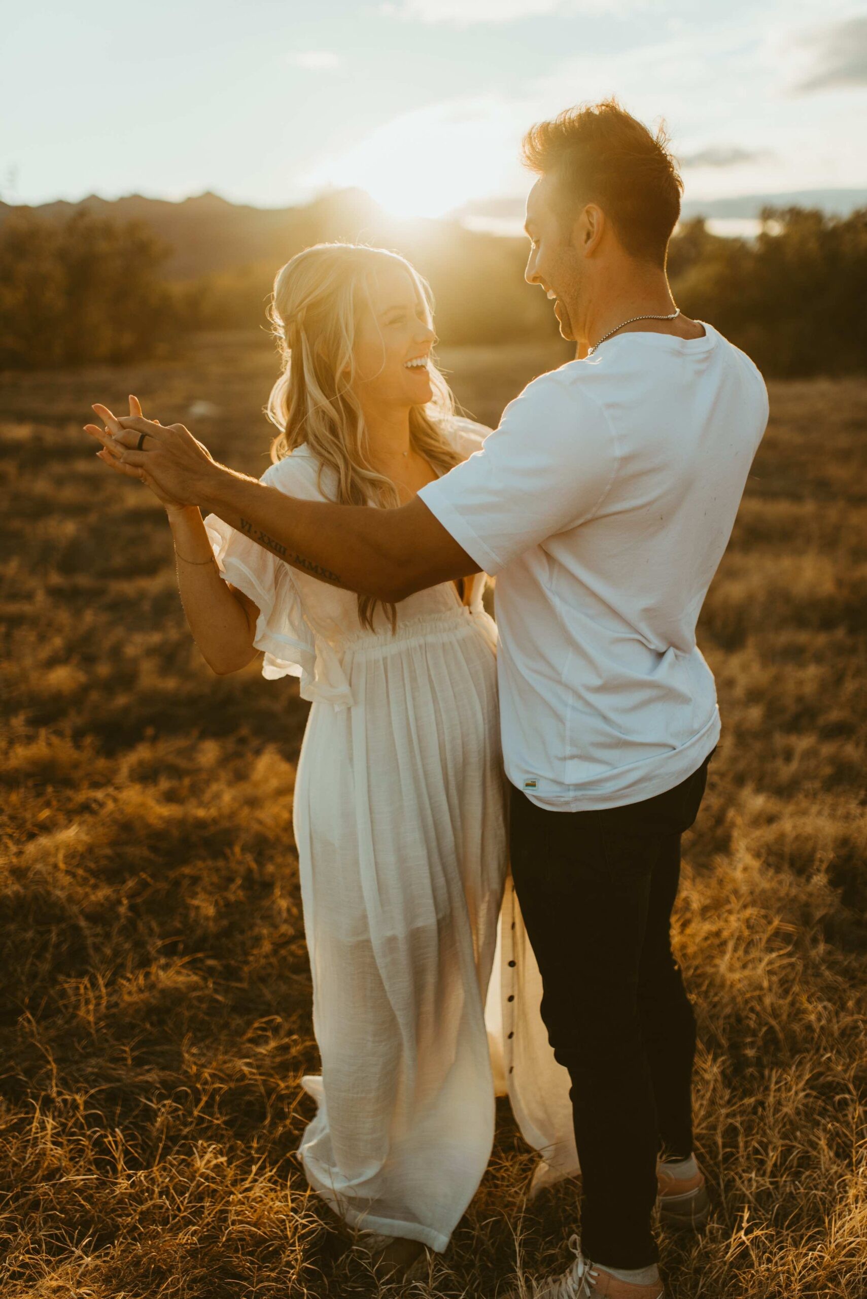 Sunset Maternity Photography Session