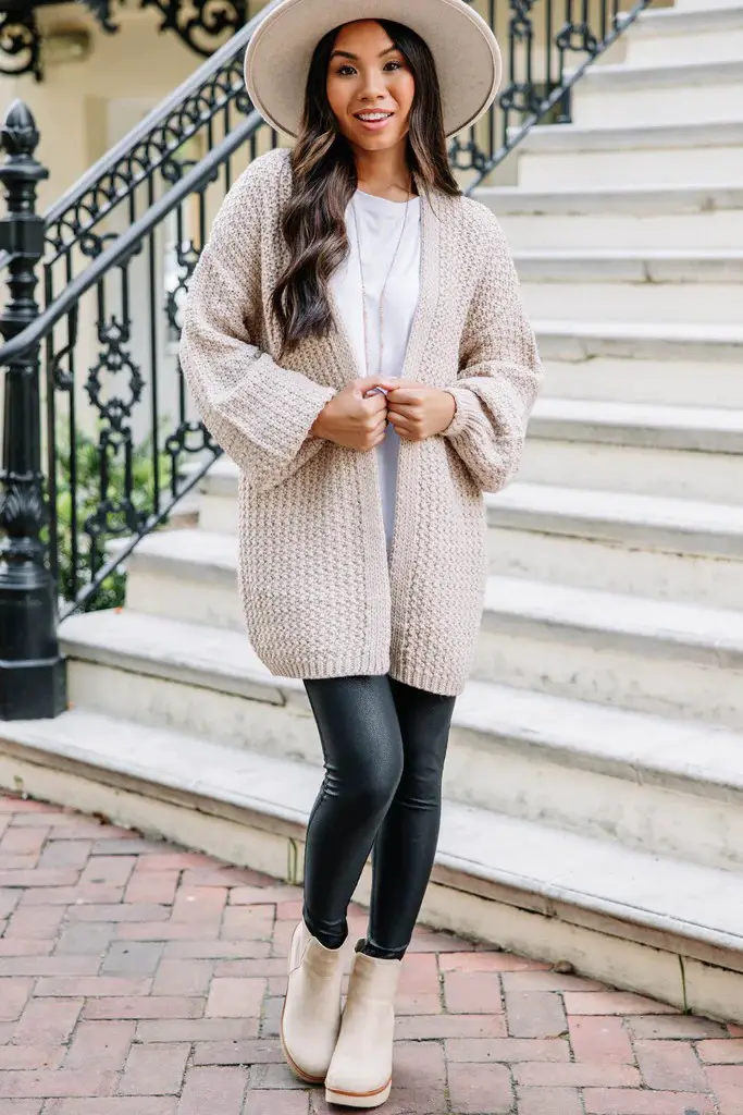 A Sweater Dress + Boots