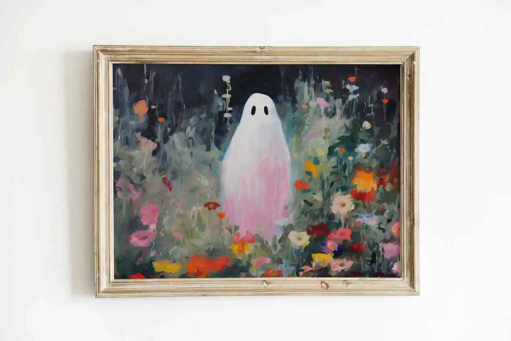 ghost painting printable